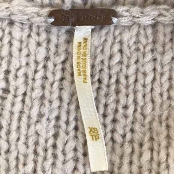 Free People Cardigan Sweater Women’s Size XS - Picture 9 of 10